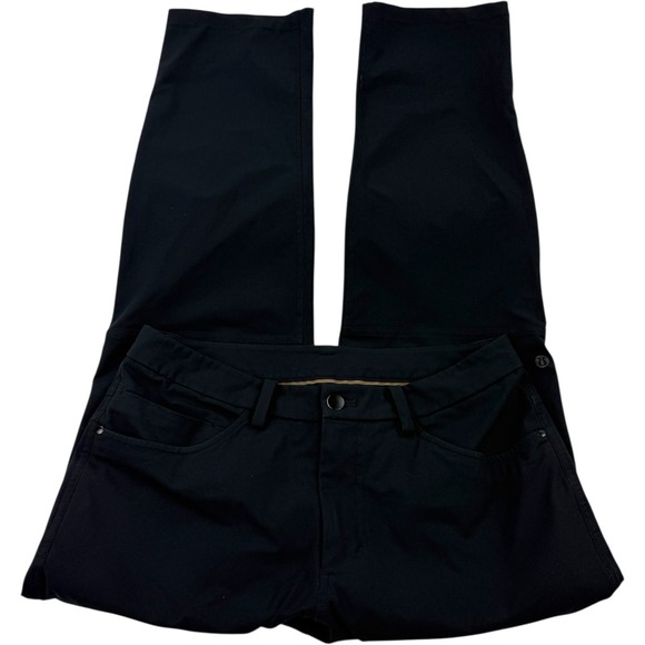 Lululemon ABC Charcoal Chino Pants Men's 30x30 Four-Way Stretch Commuter Slim